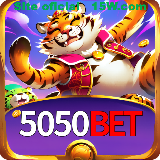 Imagem promocional da 5050Bet mostrando a plataforma e suas vantagens